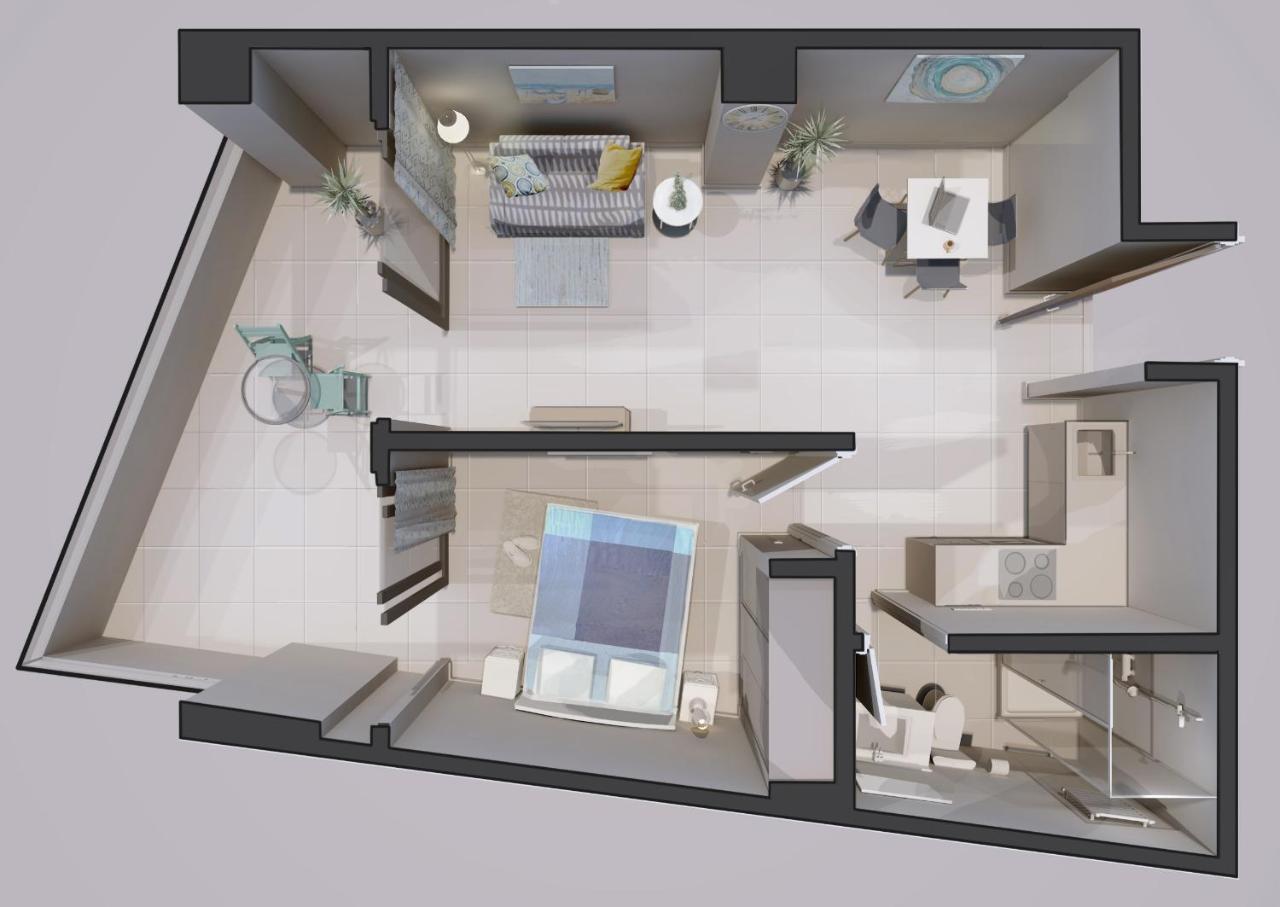 لارنكا Six Apartments المظهر الخارجي الصورة